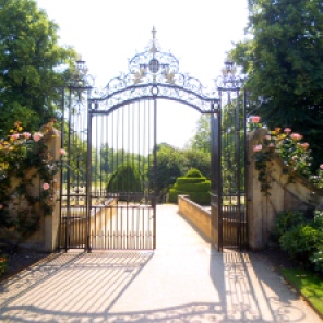 I took this photo at Magdalen College, Oxford one glorious summer. The gate promises wonderful adventures beyond.