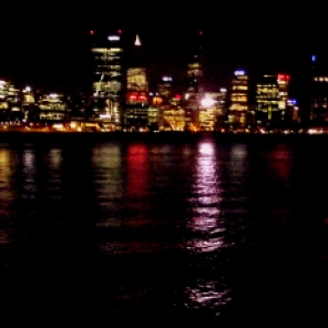 Perth as seen across the Swan River. I am yet to master the clear night shot!