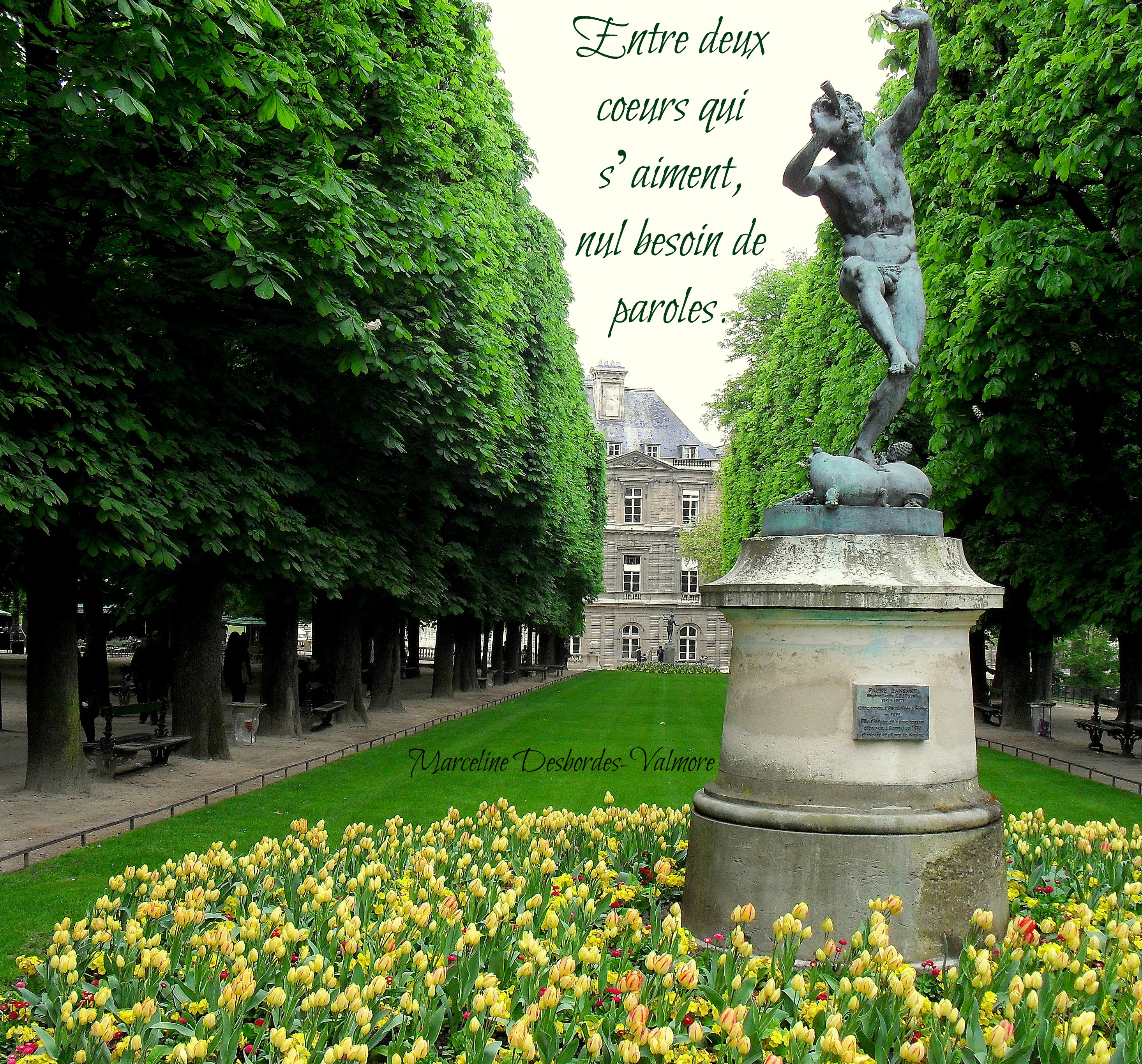 Jardin de Luxembourg quote