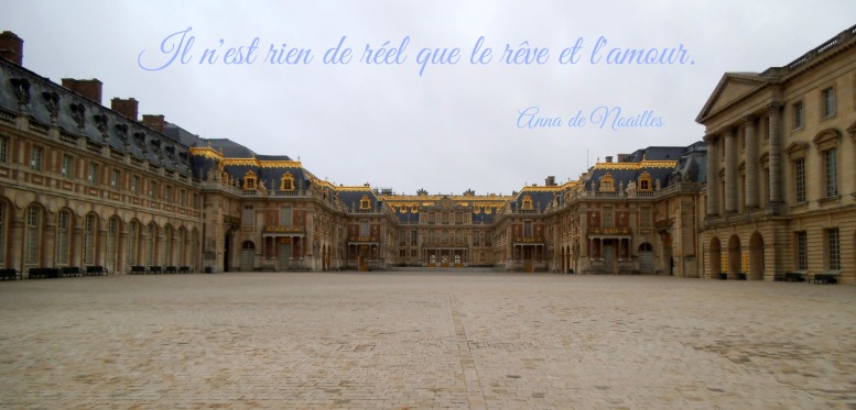 Quote Versailles courtyard