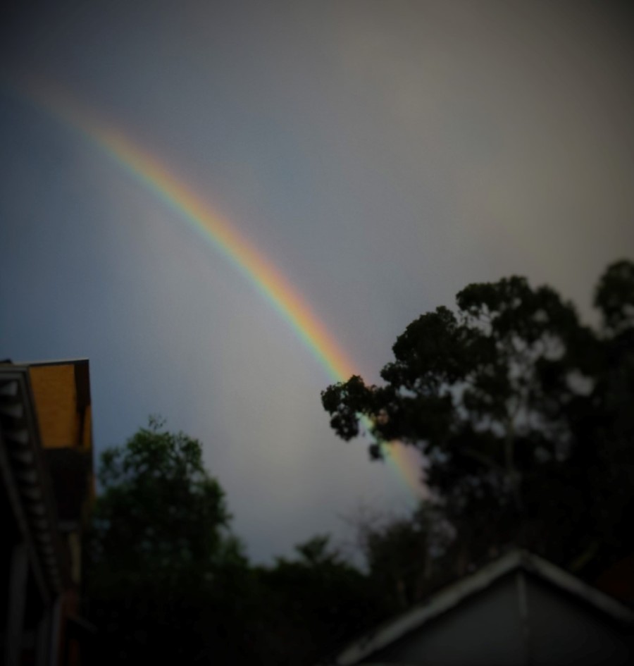 Intense rainbow, Perth Western Australia